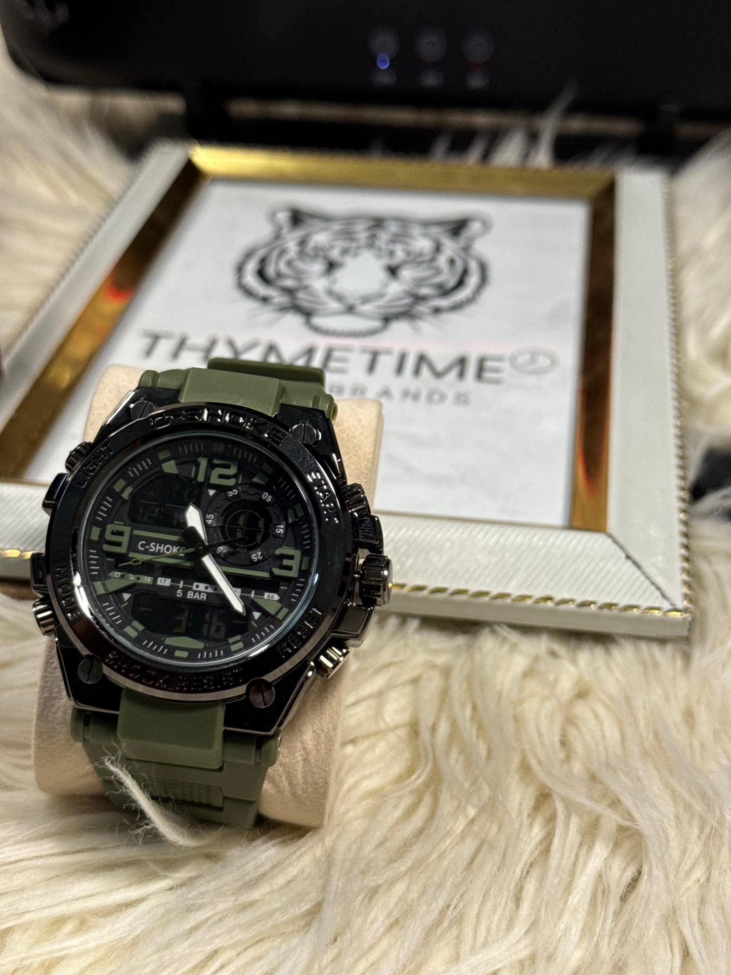 C-SHOKE Tactical Black: Ultra-Durable Build