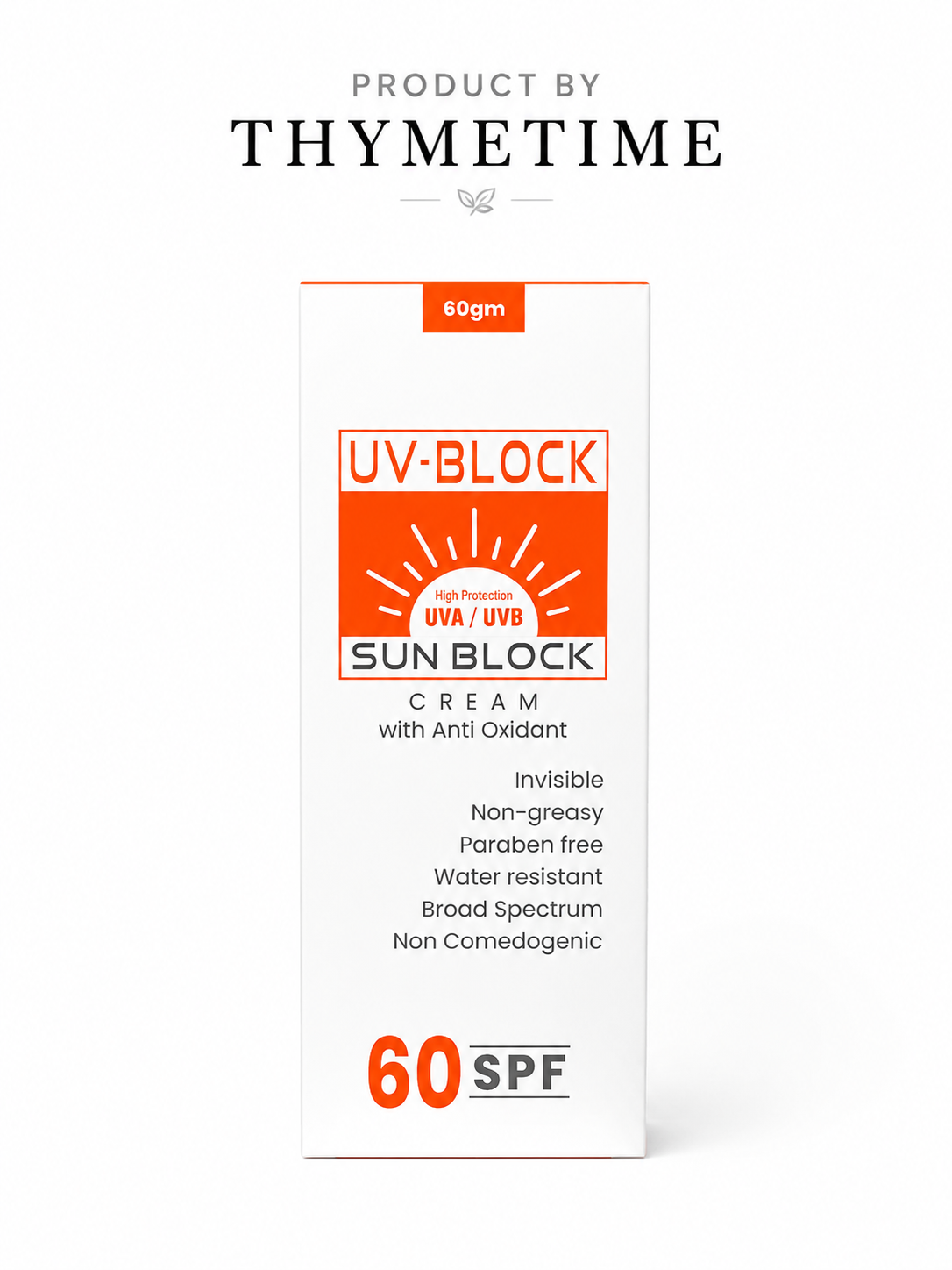 UV-Block Sun Block Cream SPF 60