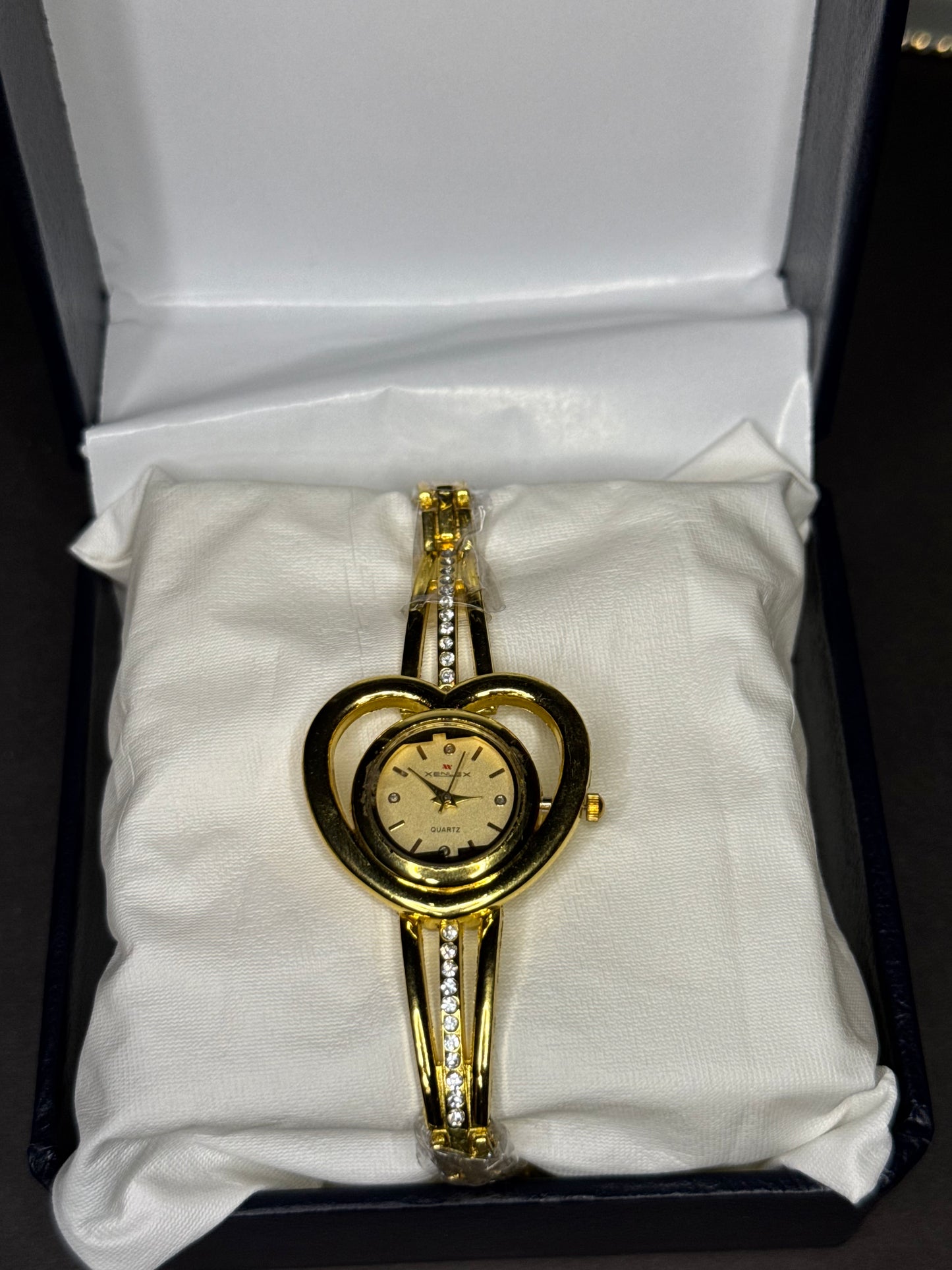 Ladies Luxury Heart Gold
