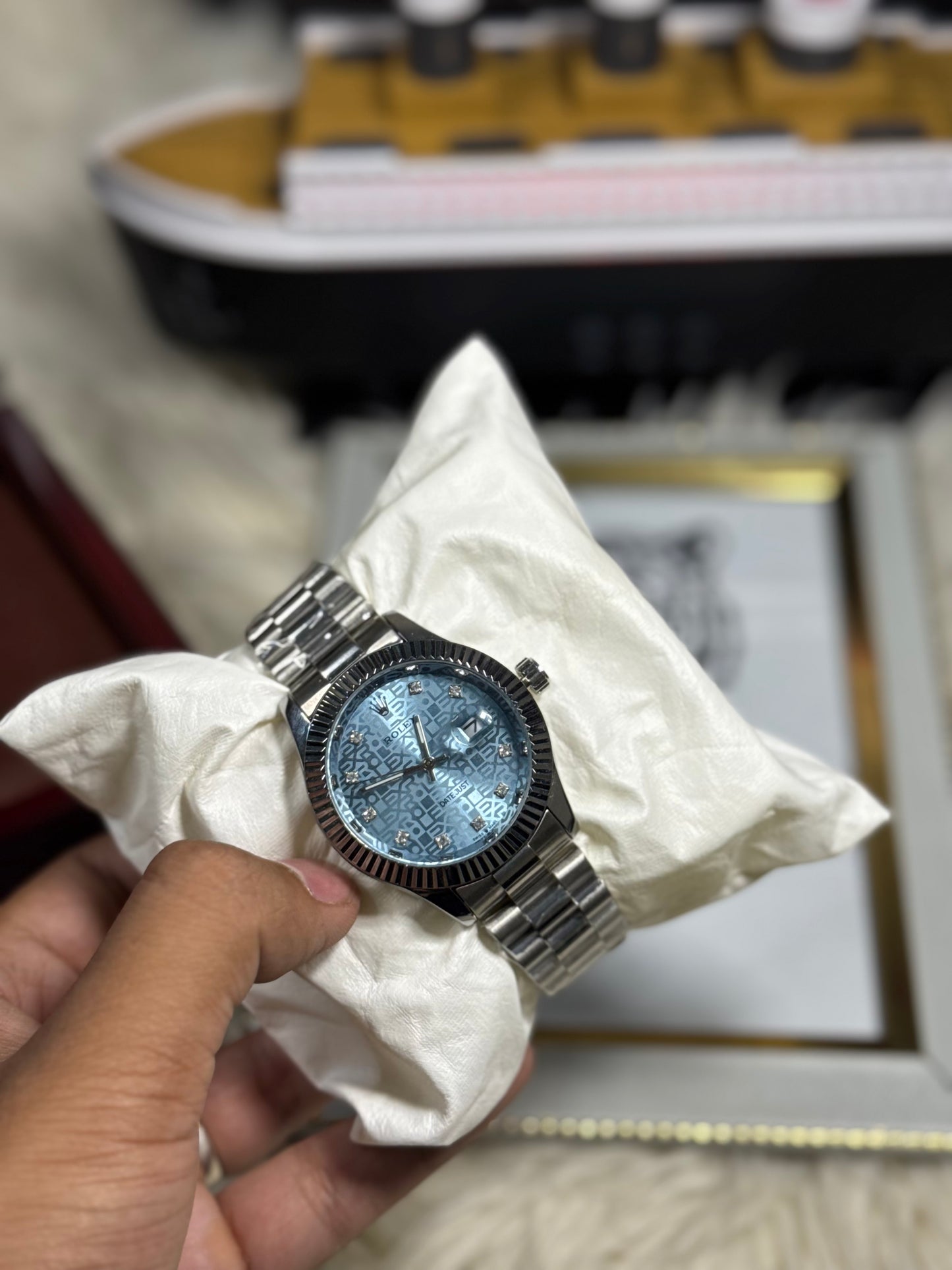 Rolex Datejust Jubilee: Ice Blue Motif