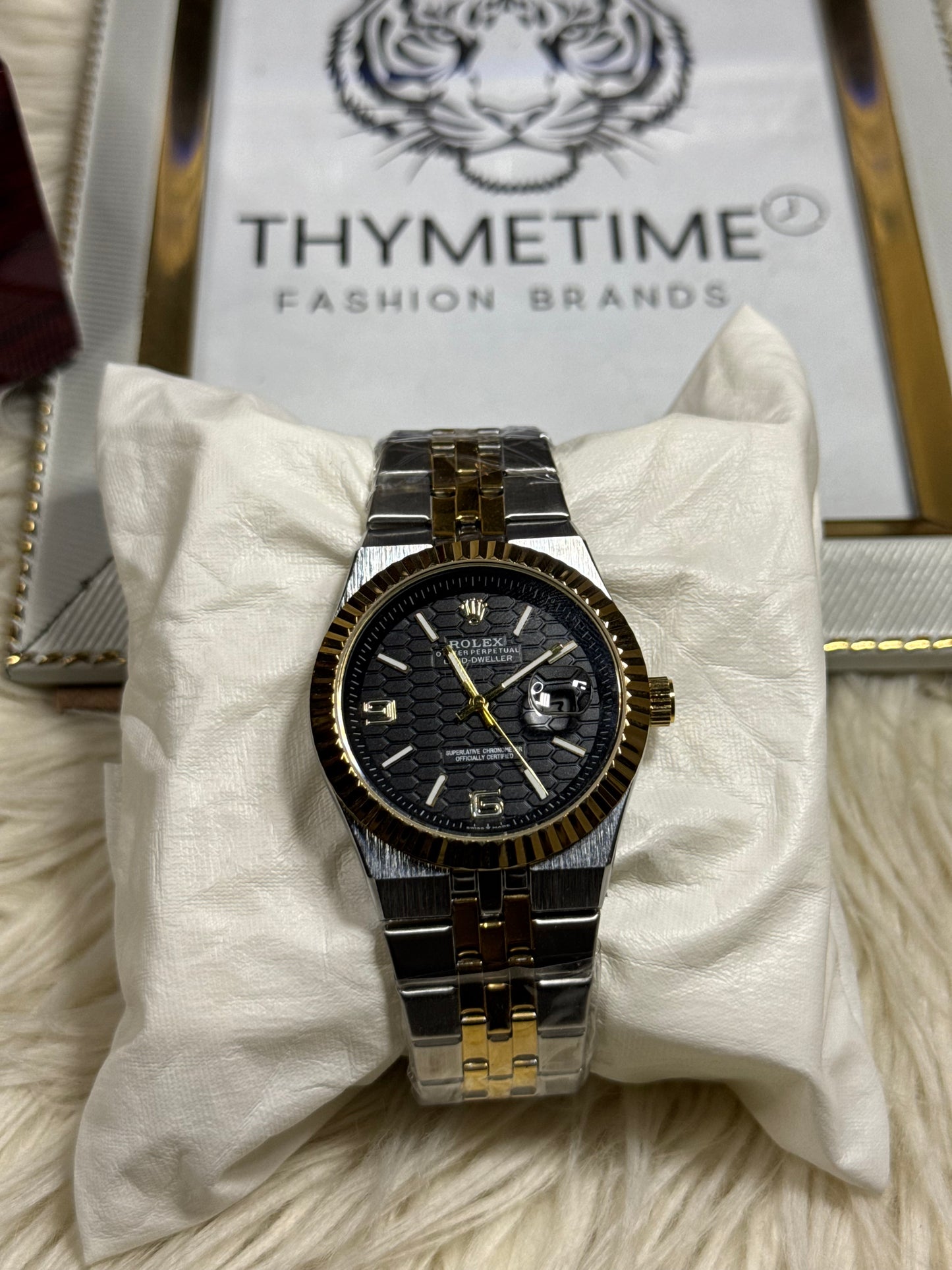 Rolex Sky-Dweller: Black Honeycomb Automatic