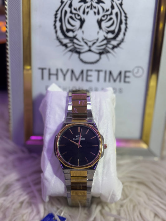 Elegance Two-Tone Analog Watch
