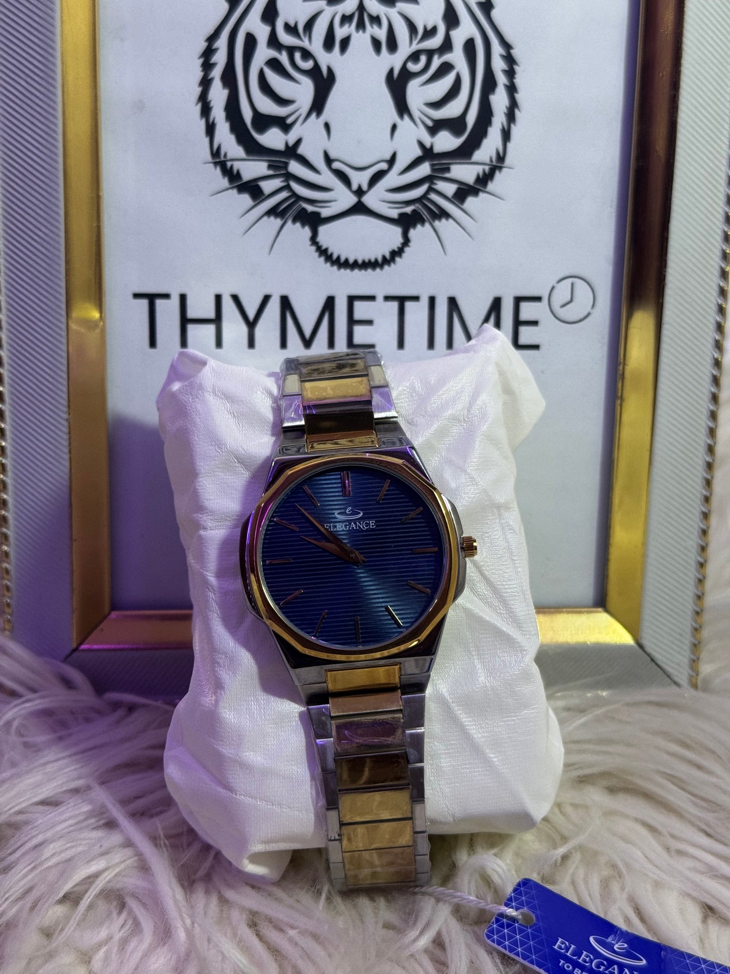 Elegance Two-Tone Analog Watch
