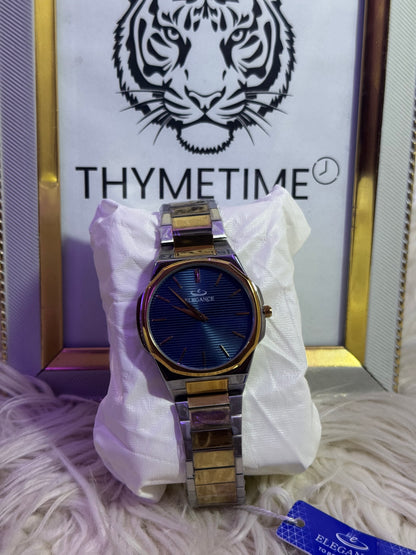 Elegance Two-Tone Analog Watch