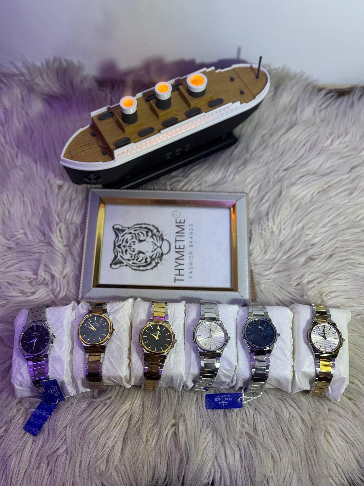 Elegance Two-Tone Analog Watch