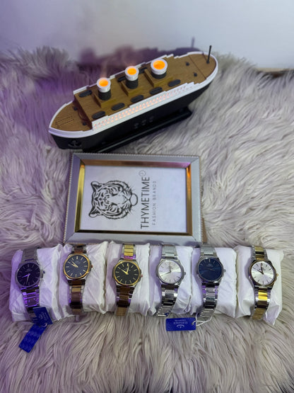 Elegance Two-Tone Analog Watch