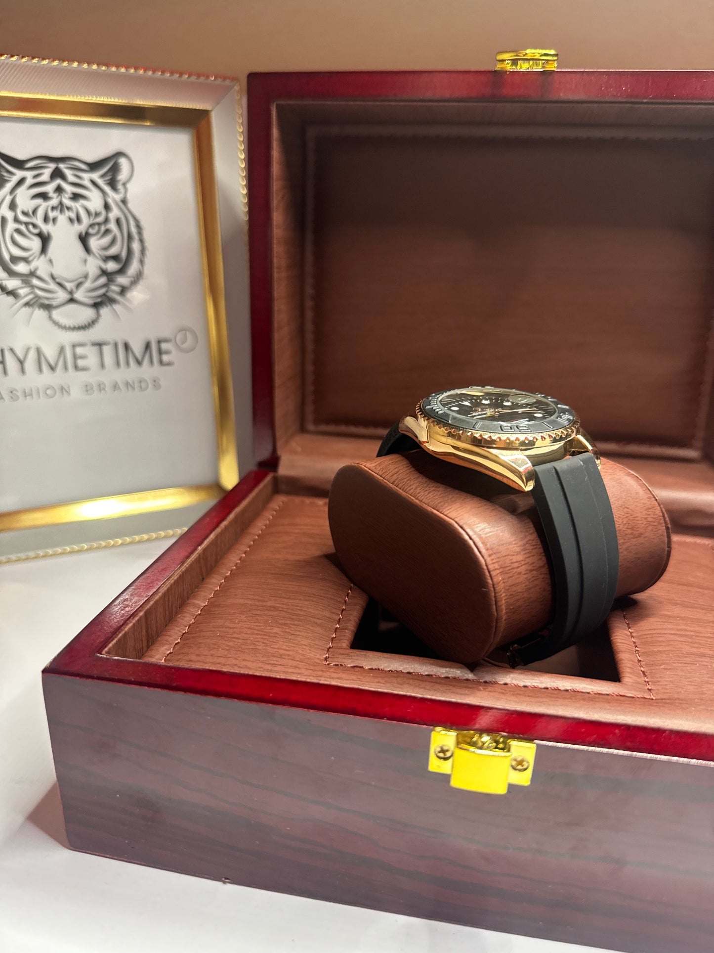 Rolex Yacht-Master Gold & Mate Black