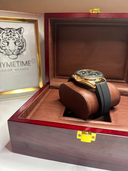 Rolex Yacht-Master Gold & Mate Black