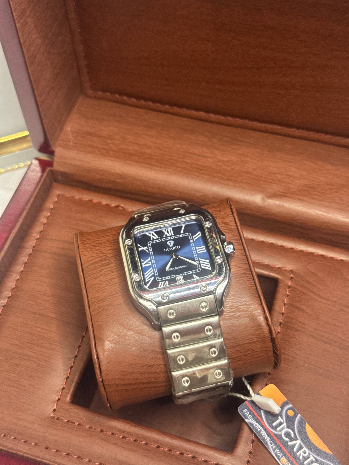 TICARTO Limited Edition – Sapphire Blue & Steel